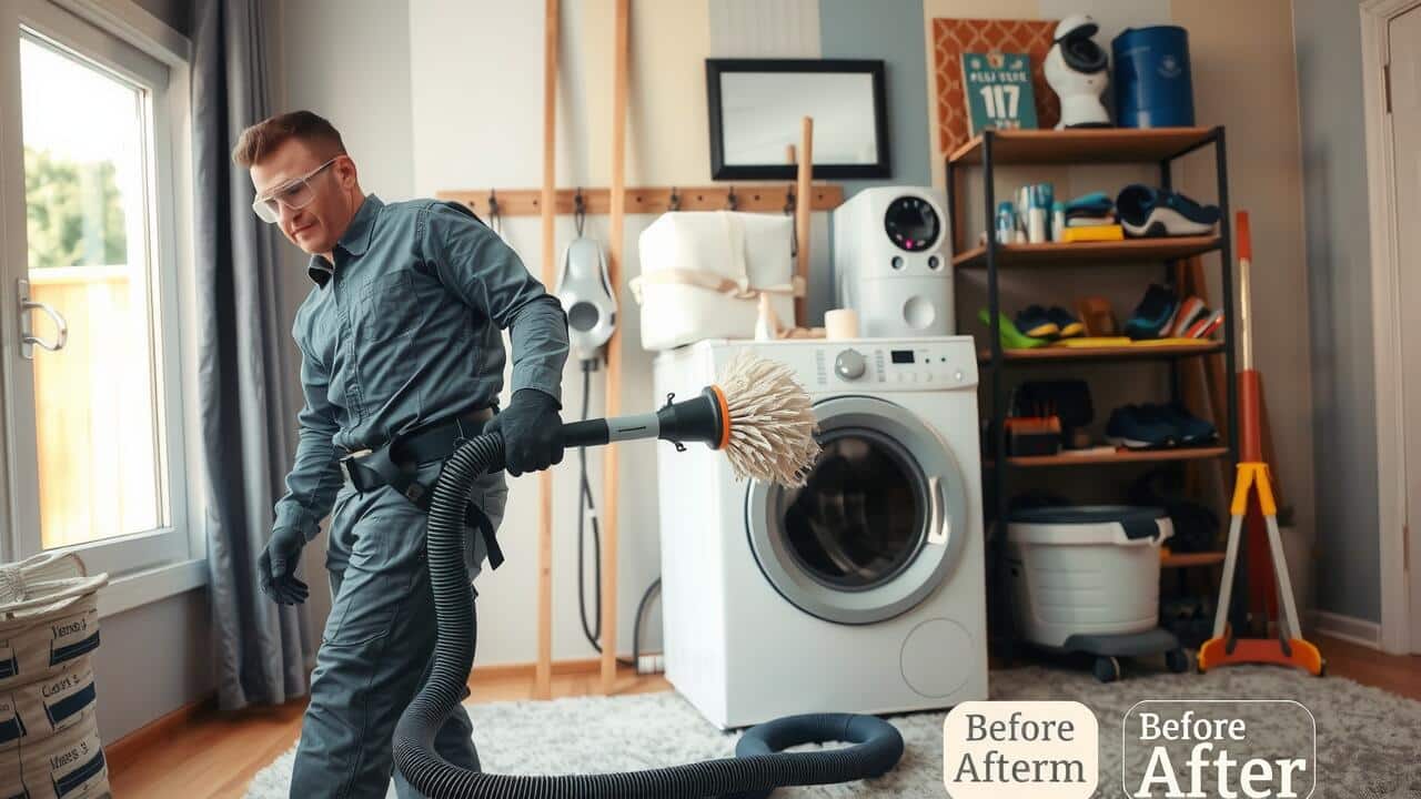 Can I clean my dryer vent myself?