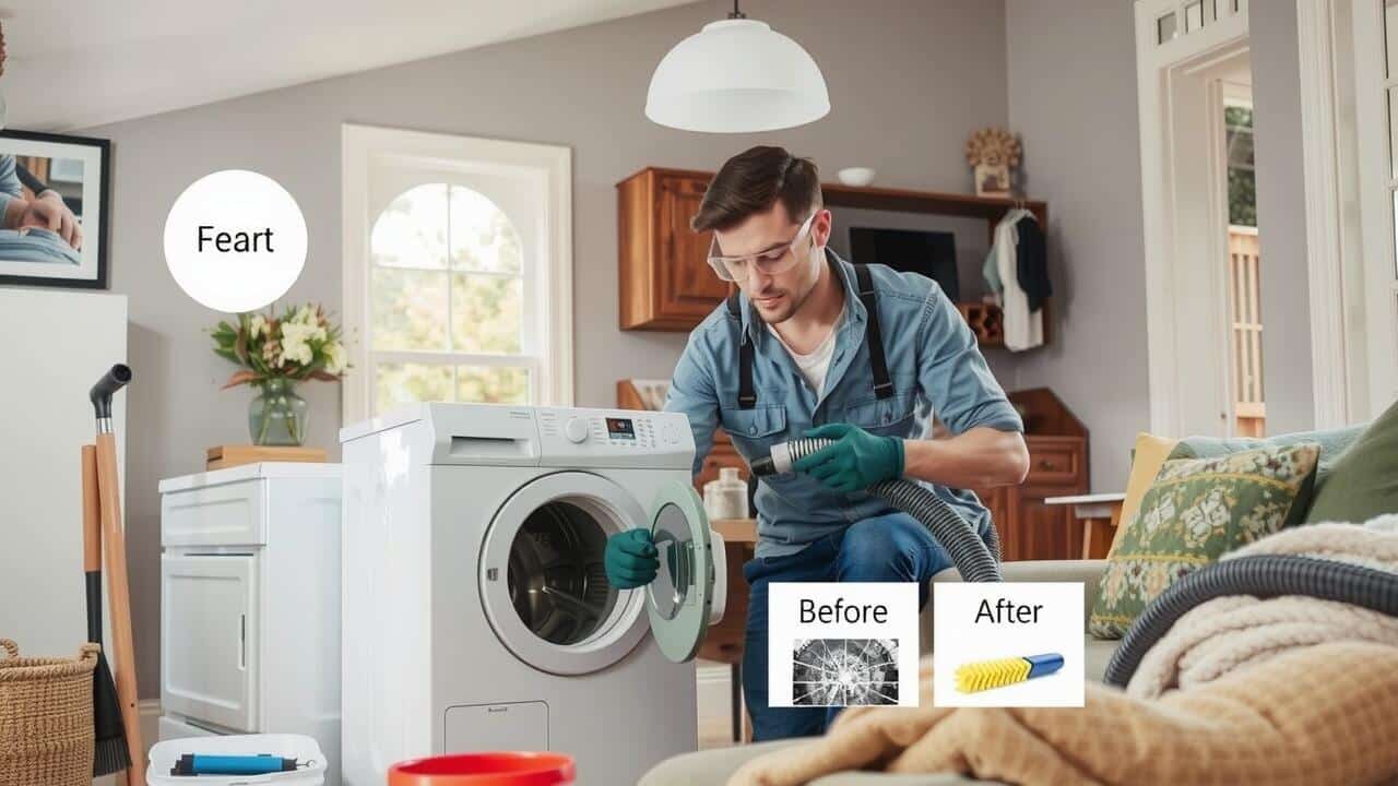 How often should a dryer vent be cleaned?