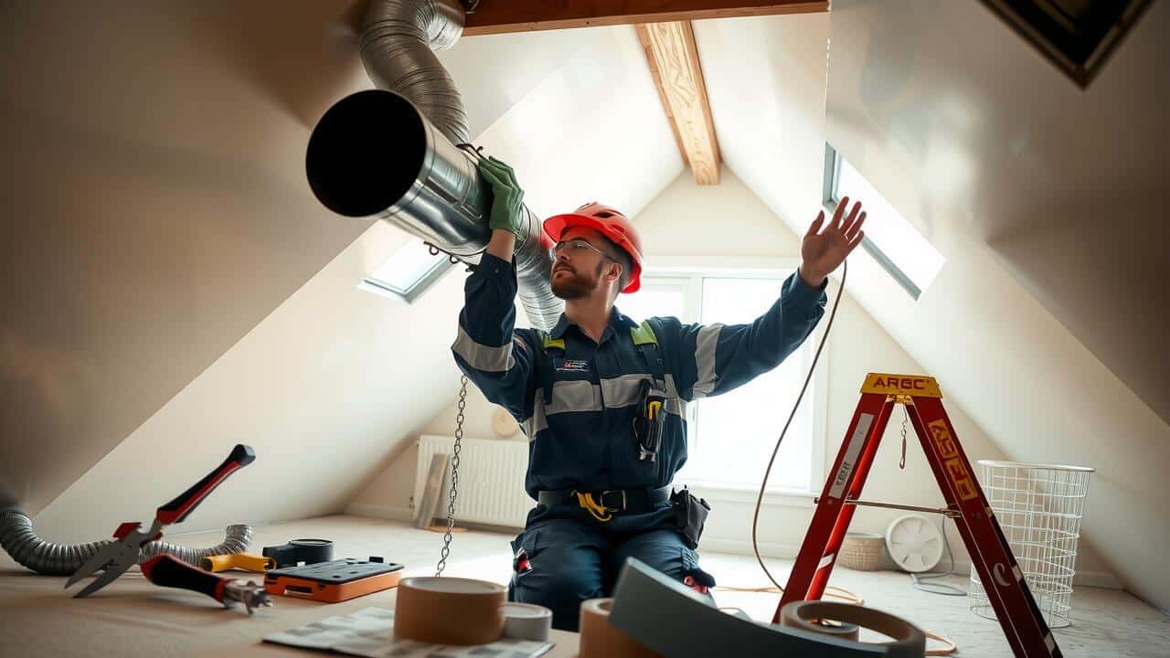 What is the 2 foot rule for ducts?